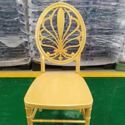 New design pp resin wedding event dragonfly  chair