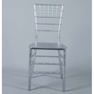 Sliver Chiavari Wedding Chair Resin Plastic Tiffany for Hotel Banquet Event