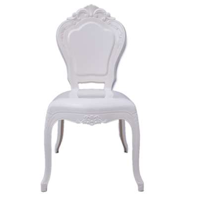 2020 Luxury Stackable PC Resin Plastic Princess Wedding Bella Chair