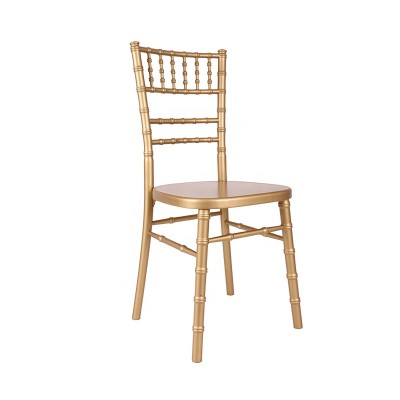 Antique Hotel Furniture Gold Chiavari Chairs Wedding Tiffany Chairs for Banquet Event