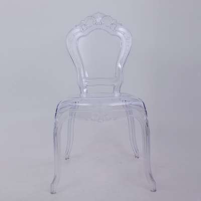 Plastic Wedding Banquet Stackable Clear Ghost Bella Vogue Chair